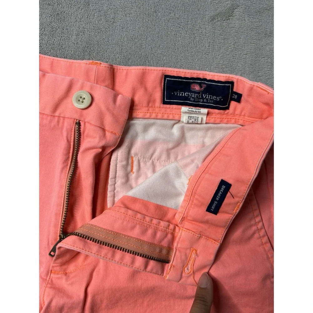 Vineyard‎ Vines by Shep & Ian Flat Front Casual Club Shorts Men's Size 28 Pink